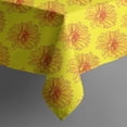thumbnail image 5 of Yellow Sunflower Flower Pattern Square Tablecloth,Waterproof Square Table Cover,Wipeable Spillproof Washable Table Cover for Home Kitchen Party Decor 52"x52"(132x132cm), 5 of 6