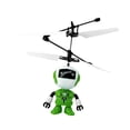 thumbnail image 1 of Juguete robot volador con luz, fácil de controlar, helicóptero de inducción para juegos interiores y exteriores para niños de 8 a 13 años, regalo de Verde, 1 of 10