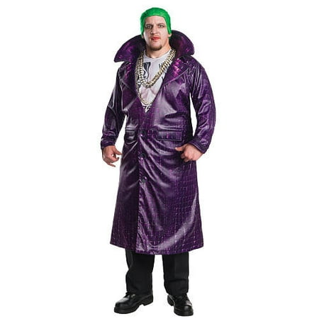Suicide Squad: Joker Deluxe Men's Adult Halloween Costume, Plus