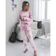thumbnail image 3 of Conjunto de Dos Piezas para Mujer PRETTYGARDEN en Rosa con Efecto Tie Dye Talla S, 3 of 5