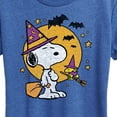 thumbnail image 3 of Peanuts - Snoopy Woodstock Witchcraft - Women's Short Sleeve Graphic T-Shirt, 3 of 6