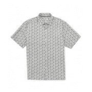 $125 Tommy BahamaBaja Mar Short-Sleeve Woven Shirt,XL/TG
