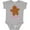 AC-Heather Grey, variant on Inktastic Sugar & Spice Gingerbread Girls Baby Bodysuit