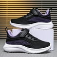 thumbnail image 4 of Xudanell Boys Running Shoes Mid Size Round Toe Children Sports Shoes Girl Shoes Size 12 Boys Shoes Black, 4 of 8