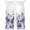 Purple, variant on Blue Blooms Floral Sheer Curtains 45 Inch Length 2 Panels Set Window Treatments, Farmhouse Spring Flowers Botanical Rod Pocket Semi Curtains for Living Room/Bedroom/Kitchen Décor, 104"W x 45"L
