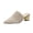 Beige, variant on Clearence Women’s Pointed-Toe Slide Sandals Summer Breathable Slippers with Hollow Cutout Back Thick Platform Cushioning Non-Slip Casual Indoor Footwear