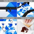 thumbnail image 4 of Israel Insulated Double Layered Lunch Bag with Two Compartments, Large Capacity, Hand Carry, 7.1x11.4x16.1 Inches, 4 of 6