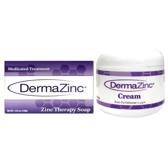 DermaZinc Zinc Therapy Soap & Cream Kit, Pack of 1