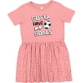 thumbnail image 3 of Inktastic Gotta Have Goals Soccer Girls Toddler Dress, 3 of 5