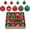 Style 2, variant on HioHa 44-Pack Shatterproof Red & Gold Ball Ornament Set for Christmas Tree, Wedding, Easter, Birthday, Party Decoration - Indoor Home Holiday Decorations