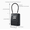 Black, variant on Combination Lock 4 Digit Padlock for School Gym Locker, Sports Locker, Fence, Toolbox, Case, Hasp Storage (Black & Code Window)
