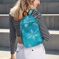 thumbnail image 5 of Disketp Christmas Snow Mochila de Lona Estampada, Mochila Escolar de Viaje Ligera para Estudiantes y Portátil-Small, 5 of 5