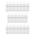 thumbnail image 2 of 20 Pieces Empty Glass Dropper Bottles Containers for Refillable Travel Bottles Clear Perfume Oils Liquids Silver 2ml, 2 of 8