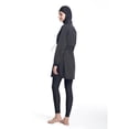 thumbnail image 5 of MuXiKeJi Clothes Swimsuits for Women Girls Solid Color Plus Size Full Coverage Swimsuit Modest Bathing Suits, 5 of 8
