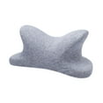 thumbnail image 2 of Almohada de cervical y cuello almohada de sueño almohada ergonómica almohada de almohada de almohada de espuma para la almohada para el conductor del Gris claro, 2 of 8