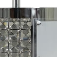 thumbnail image 6 of Decor Therapy Iris Flush Mount Ceiling Light, Made of Metal and Glass, 6 of 7