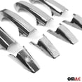thumbnail image 4 of OMAC Car Door Handle Cover Protector for Honda CR-V 2007-2011 Silver Chrome 8 Pcs, 4 of 6