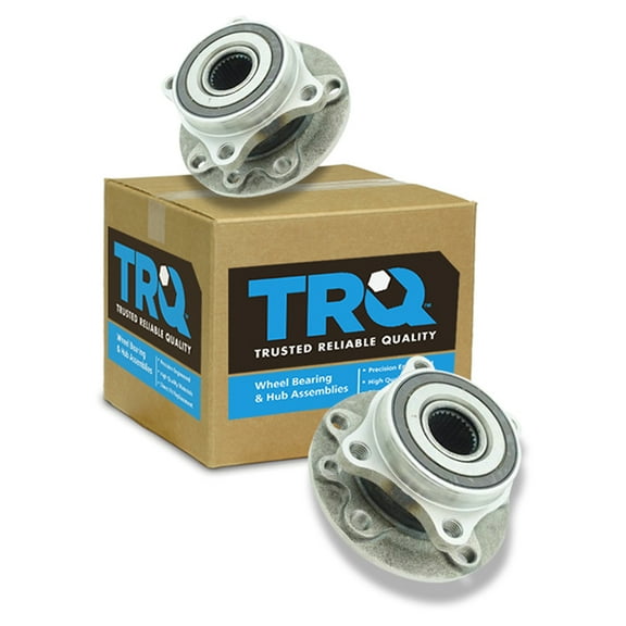 TRQ Front Wheel Bearing & Hub Assembly Set of 2 Pair for Chrysler 200 Dodge BHA53841 Fits select: 2013-2016 DODGE DART
