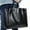 Black, variant on Women's Open PocketsTote Shoulder Bag, Large Capacity PU Soft Leather, Yellow Brown