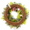 thumbnail image 5 of Pink Peony Wreath Spring Wreath for Front Door, Artificial Flower Wreath Spring Winter Wreath for Indoor Outdoor Wedding Wall Outdoor Home Wreath Decor, 5 of 9