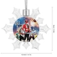 thumbnail image 2 of Power Rangers Snowflake Pendant Christmas Party Decorations Snowflake Ornaments for Winter Christmas Tree Window Decor, 2 of 6