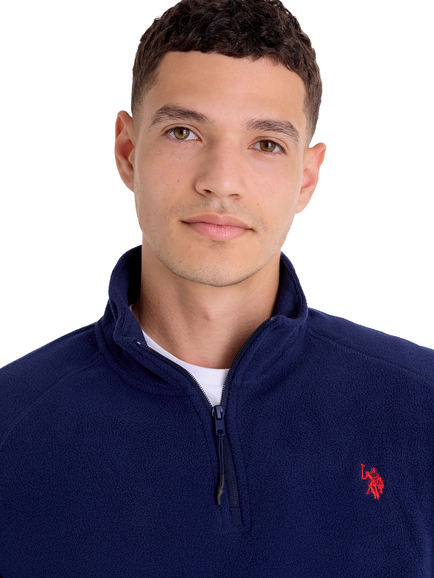 U.S. Polo Assn. Men's Polar Fleece Quarter Zip