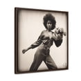 thumbnail image 2 of "Floral Elegance: Timeless Dance" - Framed Canvas Wrap, 2 of 2