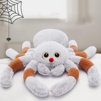 MaoGoLan 20" Big Cute Gray Spider Stuffed Animal Hallowmas Araneid Plush Toy