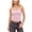 Pink, variant on Women Summer Y2K Sleeveless Striped Spaghetti Strap Crop Cami Tank Top Backless Casual Slim Fit Aesthetic Going Out Tops Shirts (Pink, XL)