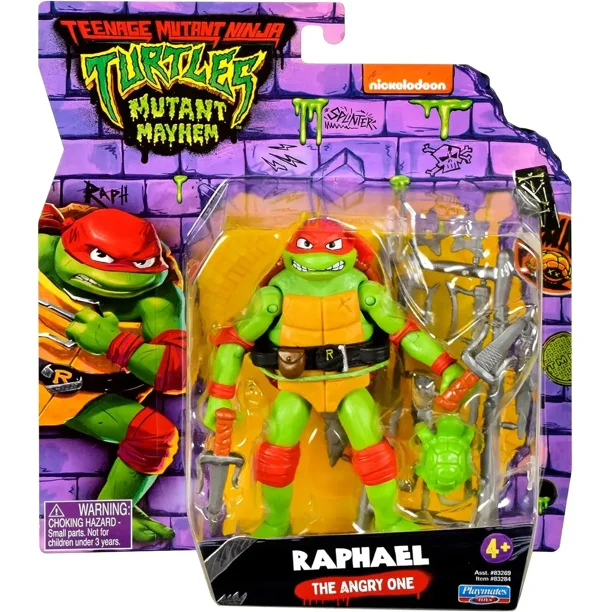 Figuras de acción de Tortugas Ninjas mutantes, muñecos de juguete de Anime mutantes, Mayhem, Raph, Don Mikey Leo, regalos para niños