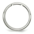 thumbnail image 2 of Auriga Fine Jewelry Stainless Steel Polished and Textured 10 mm Band for Women Size 10, 2 of 6