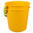 thumbnail image 4 of QUMONIN 2pcs Beach Sand Bucket Beach Pail Bucket Seaside Water Bucket Playthings with Handle, 4 of 8