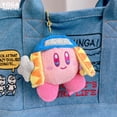 thumbnail image 5 of Colgante de juguete de felpa de la serie de carreras de Kirby, Estrella Kawaii, chica japonesa, corazón rosa, bolsa colgante, regalo, accesorios de Anime, llavero de figura, 5 of 5