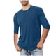 thumbnail image 1 of Tops para hombre, blusas y camisas de manga corta con cuello redondo para hombre, moda masculina, ropa deportiva para el hogar, pijamas, camisetas de color liso, blusa deportiva para hombre, poliéster, 1 of 5