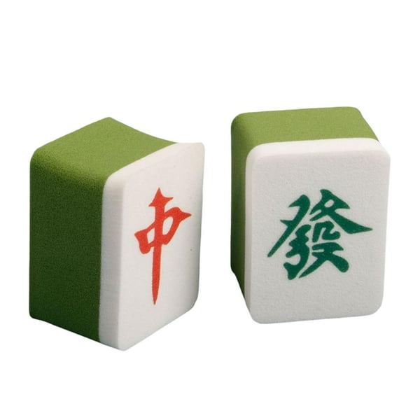 Aplicadores de cosméticos lavables Sunnimix 2x con estuche de almacenamiento Esponja de maquillaje cuadrada