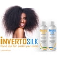 thumbnail image 3 of INVERTO SILK with ROUCOU OIL Luxurious Sulfate Free Shampoo and Conditioner Two Bottles Value Set 2 x 360ml Protect Hair Color Eliminate Frizz, 3 of 4