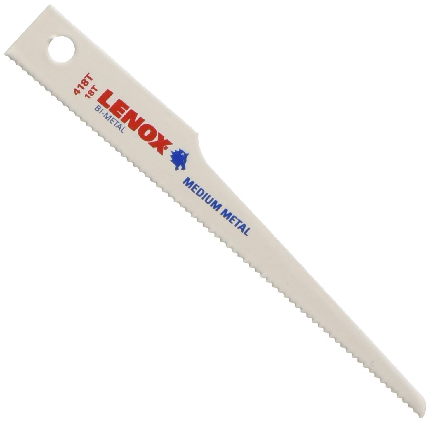 5 Pack Lenox 20426-418T 4" x 18 TPI Bi-Metal Air Saw Blade 
