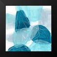thumbnail image 2 of Vess, June Erica 12x12 Black Modern Framed Museum Art Print Titled - Blue Trance IV, 2 of 5