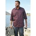 thumbnail image 4 of Boulder Creek By Kingsize Men's Big & Tall Long Sleeve Pilot Shirt, 4 of 4