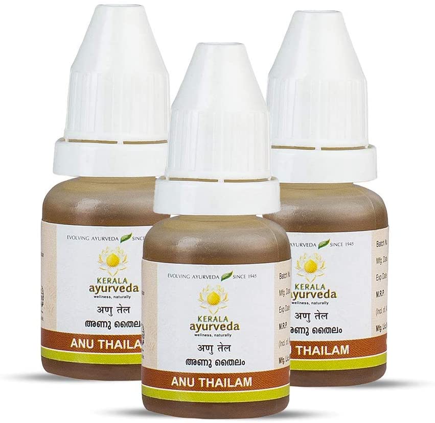 Kerala Ayurveda Anu Thailam 10 ml (Pack of 2)