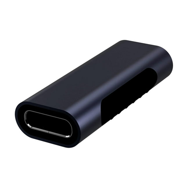 lionlar Portable USB 3.1 Type C Female to Female Adapter Extension Coupler Connector for Black
