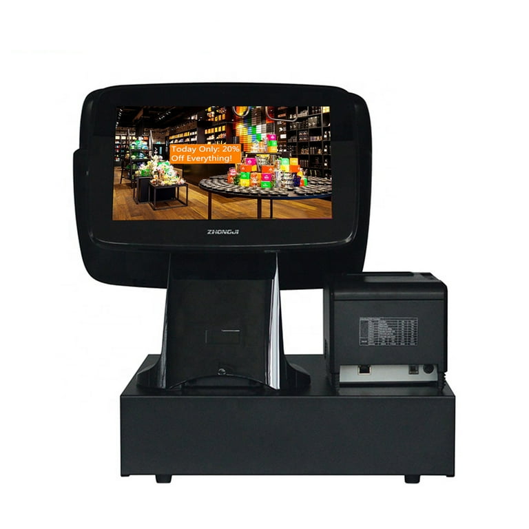 ZHONGJI All in One POS System Cash Register for Small ZHONGJI All in One POS System Cash Register for Small