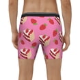thumbnail image 4 of Disketp Strawberry Cake Men's Boxer Briefs Men’s Underwear Boxer Briefs for Men, 4 of 7