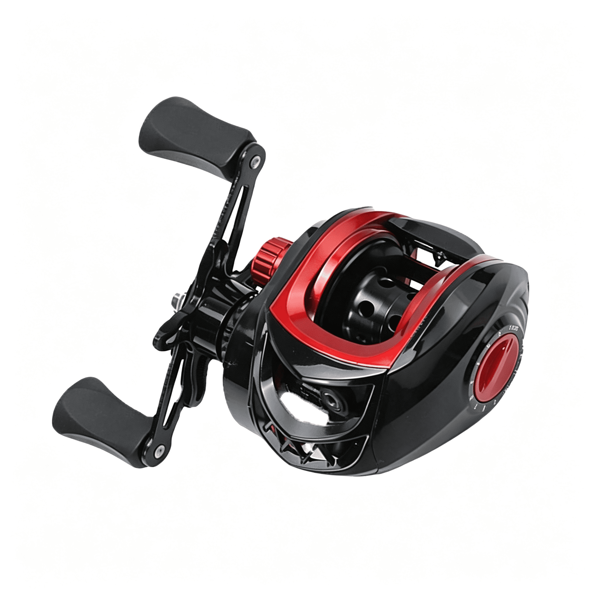 BESTSKY Metal Baitcasting Reel Lightweight Powerful Smooth Long Cast Fishing Reel for Saltwater Freshwater Anti Explosion Line Function 7.2:1 Gear Ratio 8Kg Braking Force