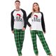 thumbnail image 4 of Pijama navideño a juego para pareja, conjunto de pijamas verdes, sombrero de Navidad, Mr & Mrs. Loungwear, 4 of 4