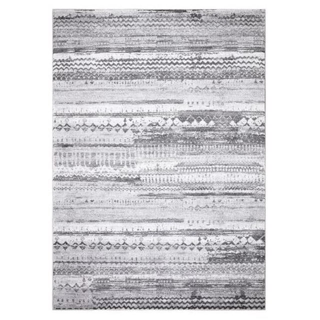Concard Global Trading 32768 9 x 13 ft. Pienza Distressed Area Rug, Gray