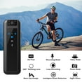 thumbnail image 2 of 1080P Mini Body Camera, Portable Pocket Video Camera, Back Clip Body Camera with Infrared Night Vision, 180° Rotatable Lens for Hiking Riding Running Travel Video Audio Recording, Black, 2 of 11