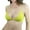 Yellow, variant on ToBeInStyle Women's Crisscross Back Bralette - Berry - M/L