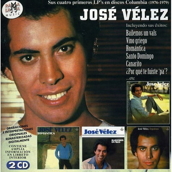 Jose Velez - Sus Cuatro Primeros LP's En Discos Columbia (1976-1979) - Music & Performance - CD