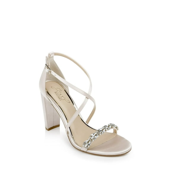 Jewel Badgley Mischka Daphne High Block Heel Sandal